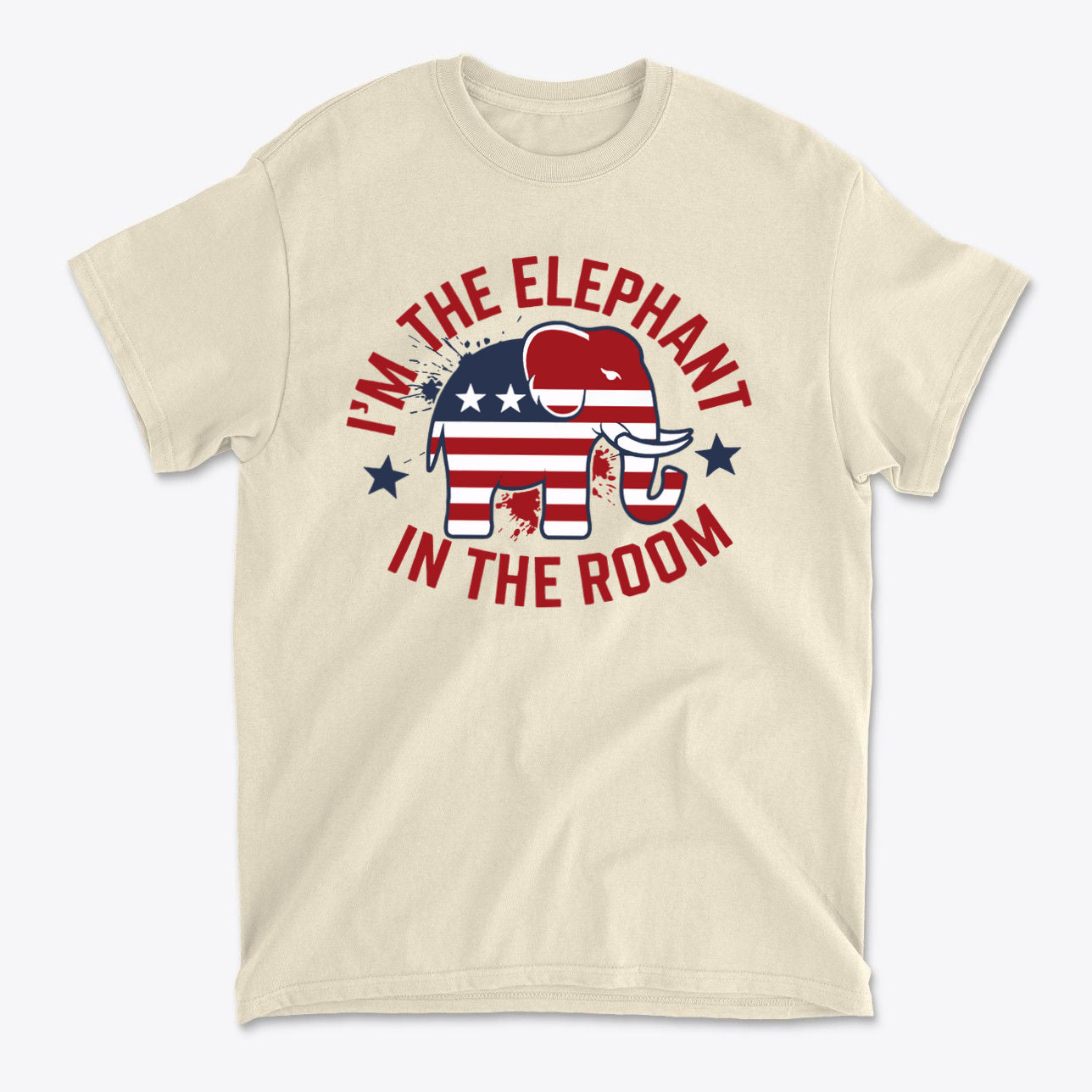 Im The Elephant In The Room Bold Graphic Tee Design