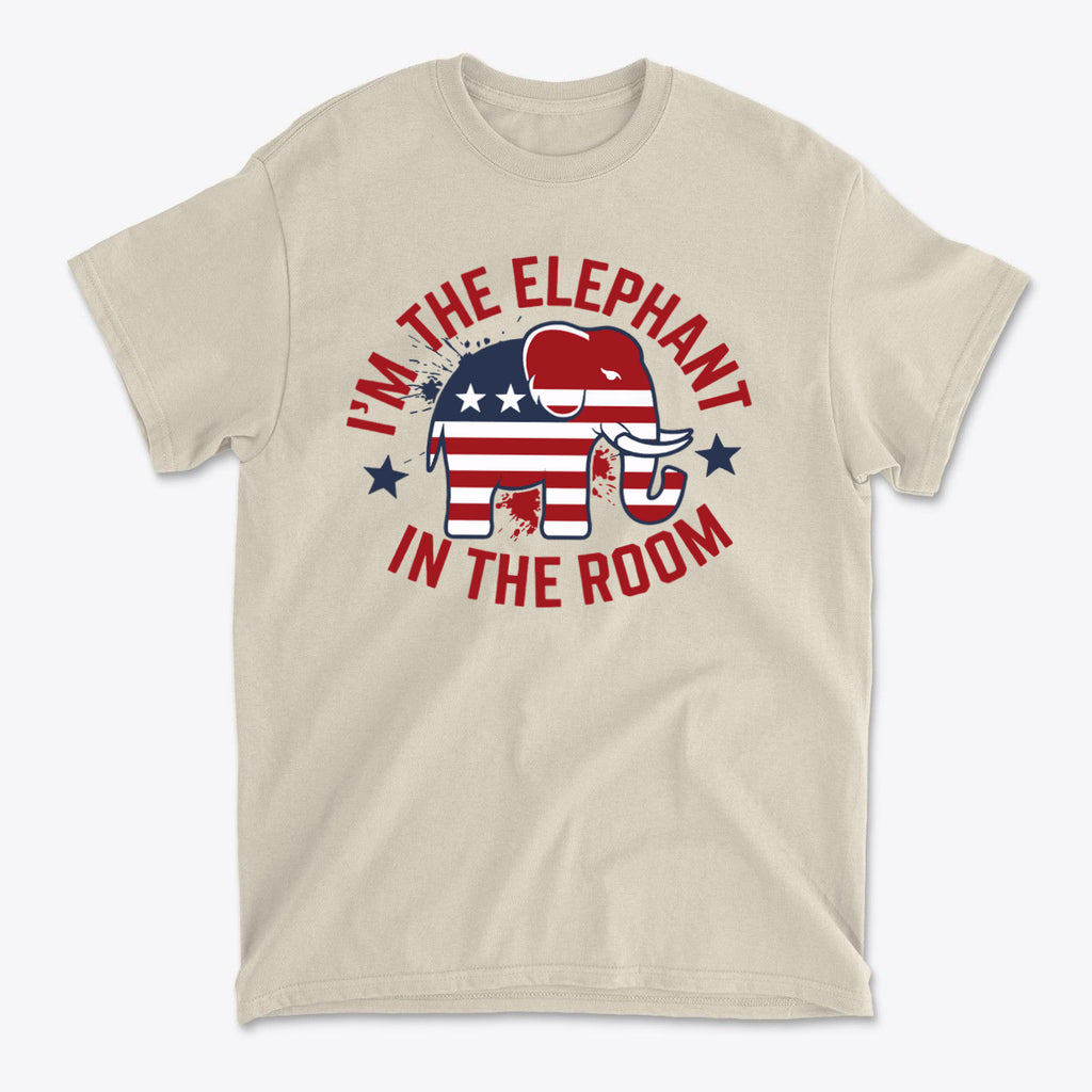 Im The Elephant In The Room Bold Graphic Tee Design