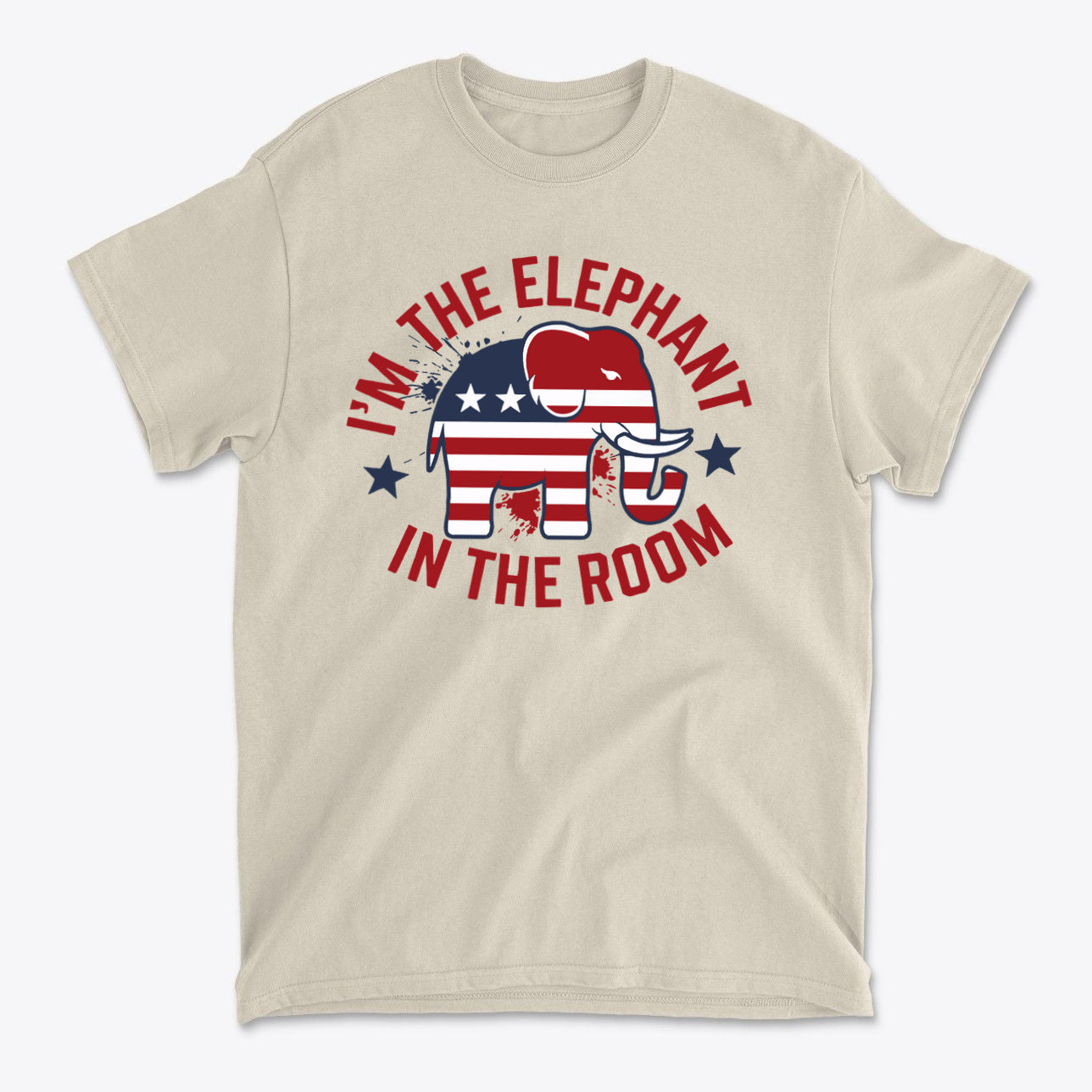 Im The Elephant In The Room Bold Graphic Tee Design