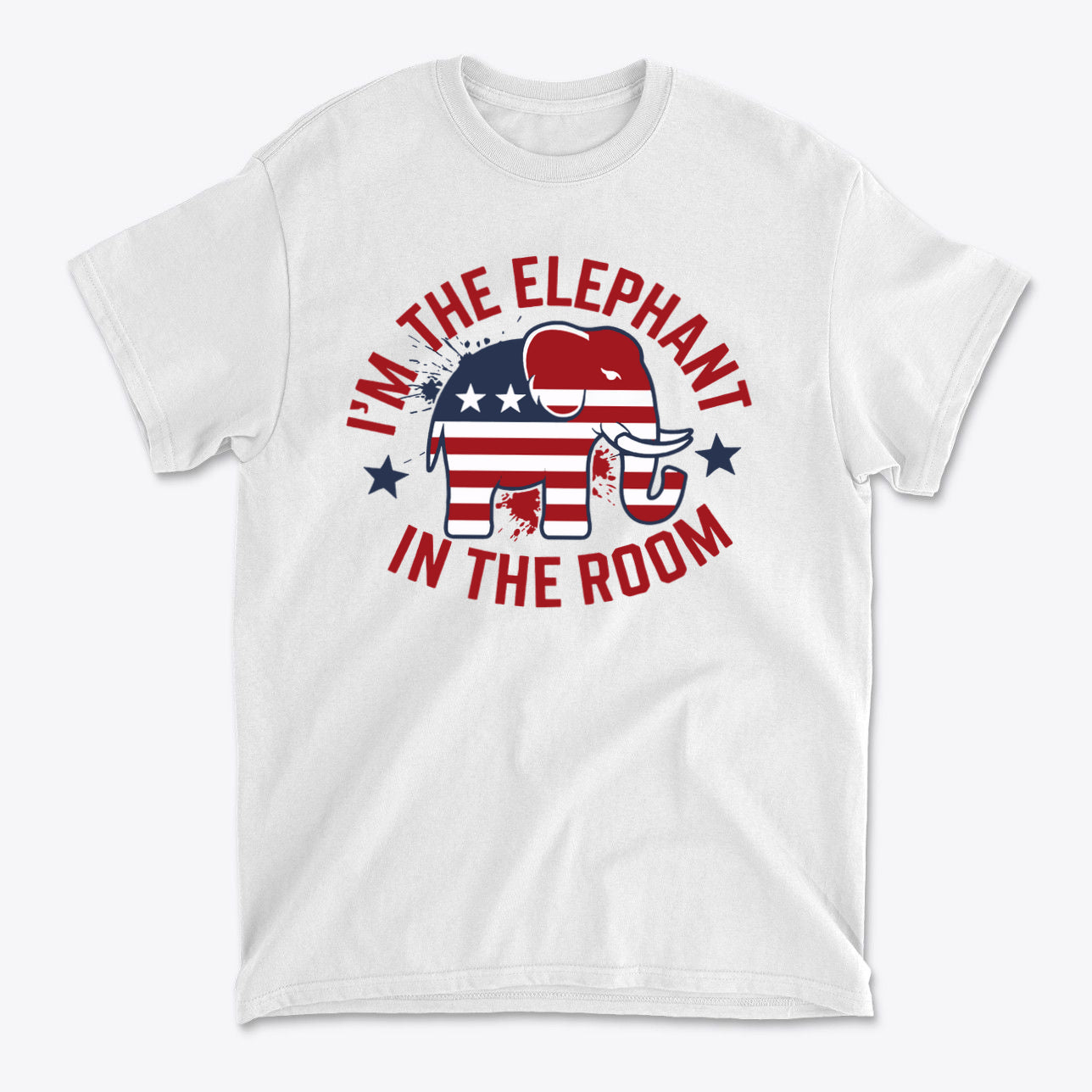 Im The Elephant In The Room Bold Graphic Tee Design