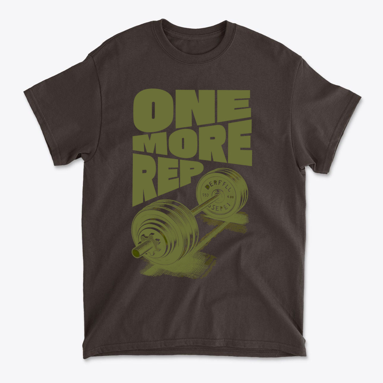 One More Rep With Barbells Strength Training Shirt