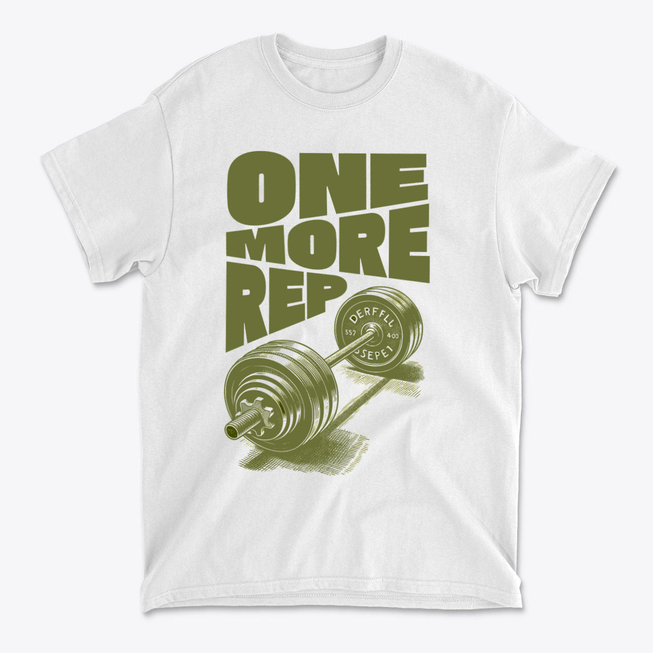 One More Rep With Barbells Strength Training Shirt