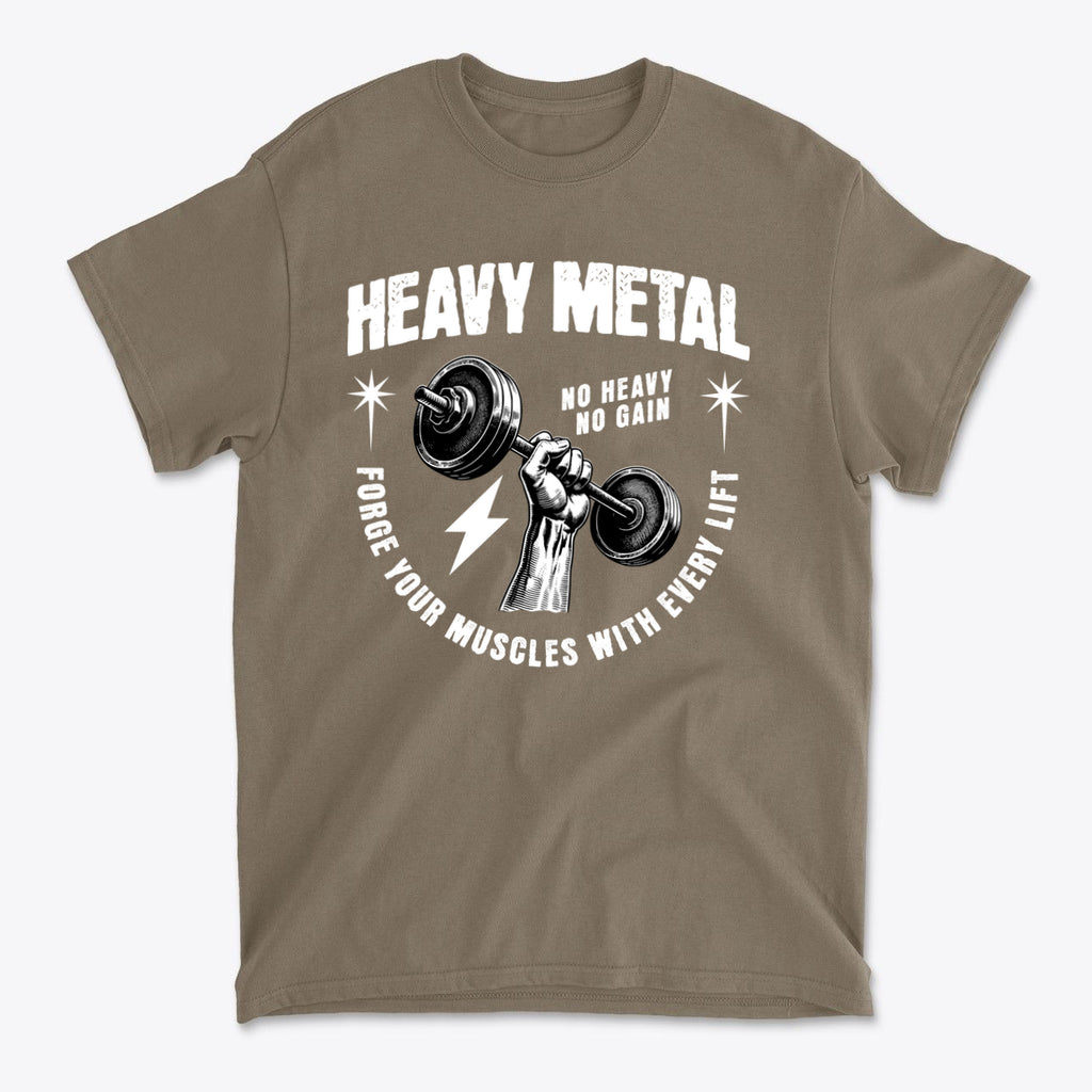 SP-front-BRS-683. Heavy Metal Vintage Rock Fan Casual Wear Tee