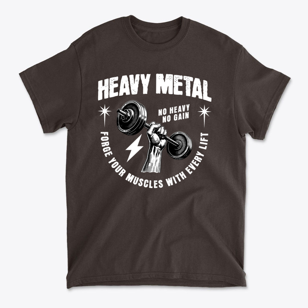 SP-front-DCH-691. Heavy Metal Vintage Rock Fan Casual Wear Tee