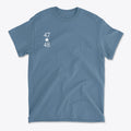 47 Star 48 White Letters Patriotic Graphic T-Shirt