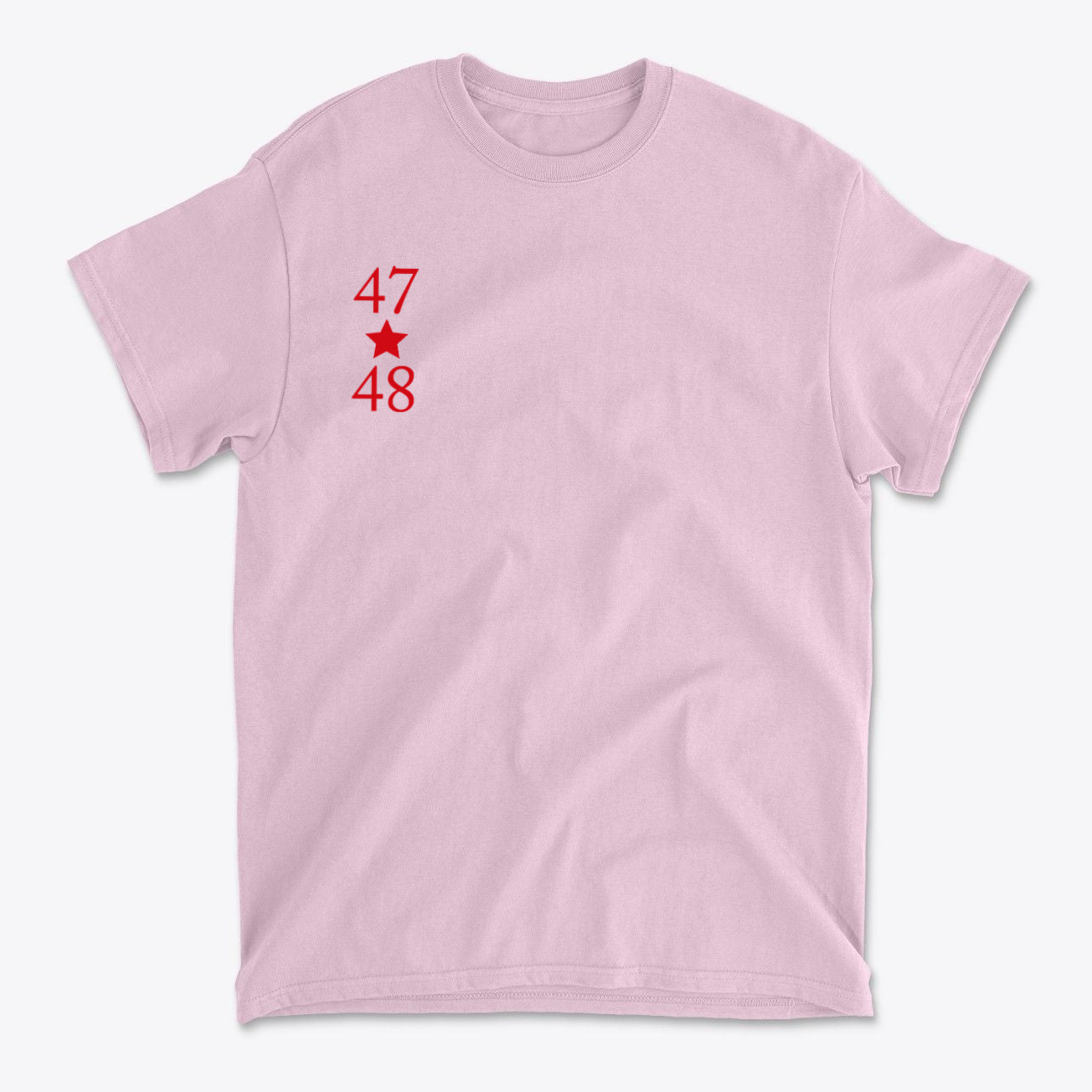 SP-front-LPK-706. 47 Stars With 48 Red Font Style