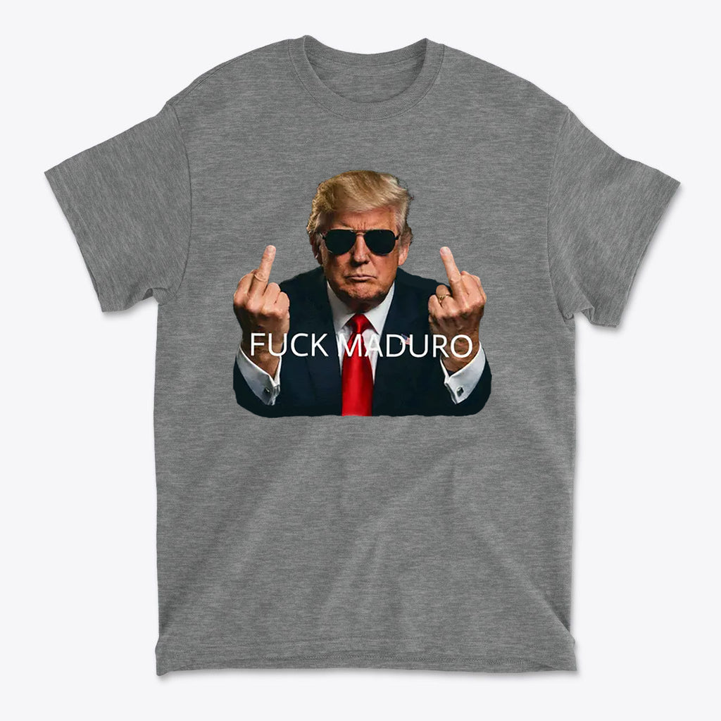 Against Maduro Freedom Message Graphic T Shirt featuring bold statement design and expressive graphic.