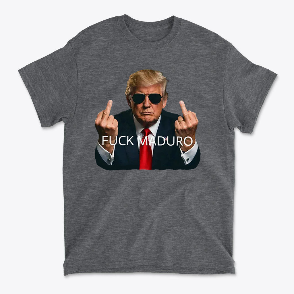 Against Maduro Freedom Message Graphic T Shirt featuring bold design with political statement