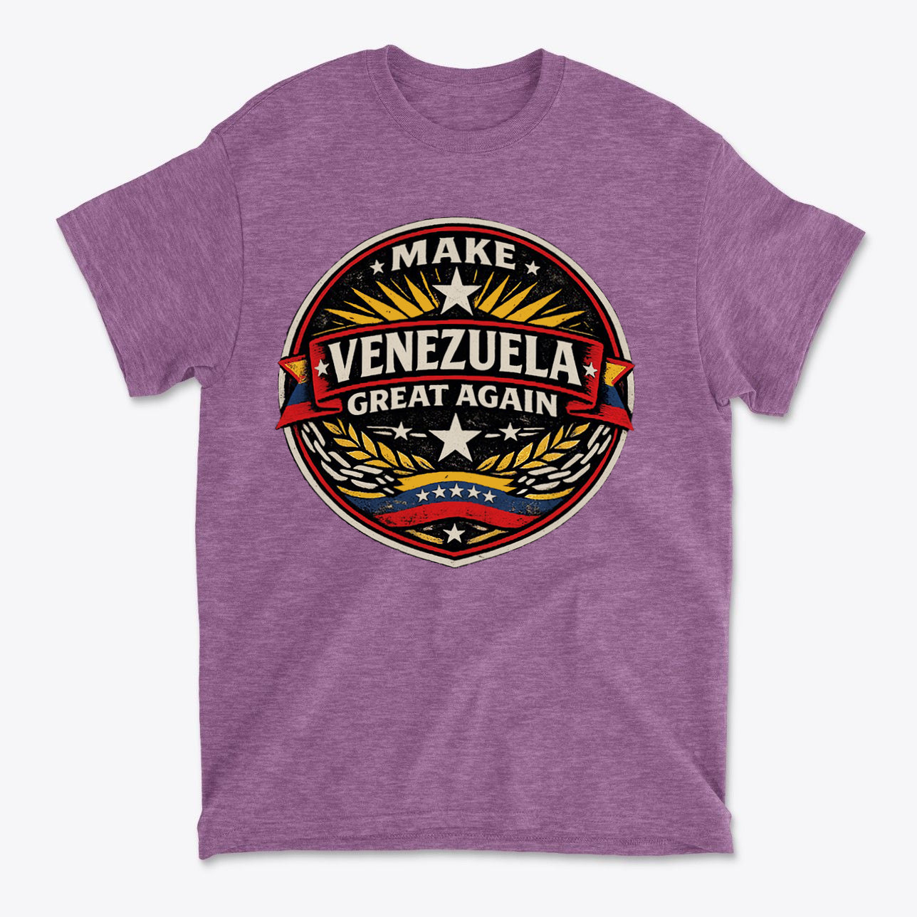 Make Venezuela Great Again for the Future t-shirt featuring bold design and vibrant colors.