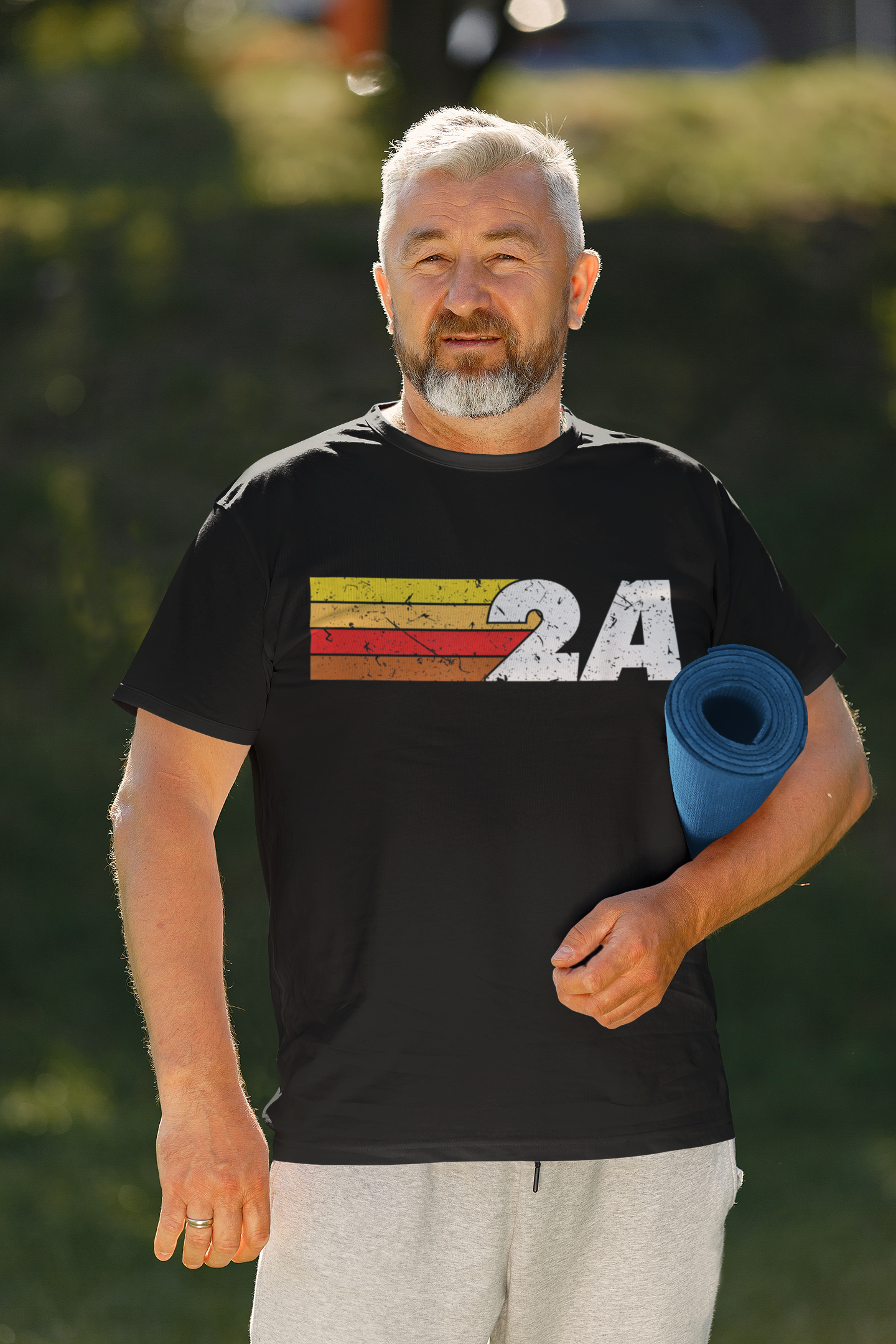 2A Strong Rights Statement Bold Casual Wear Tee