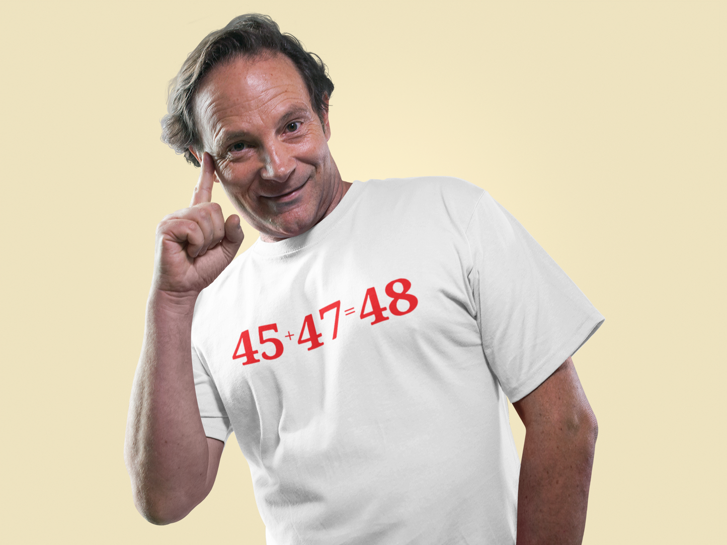 45 + 47 = 48 Red Ltrs