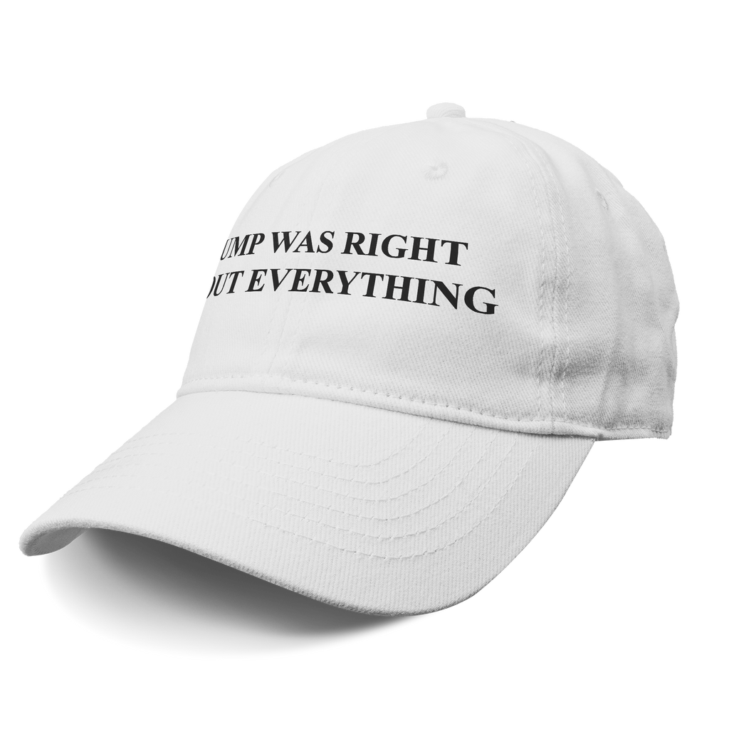 Trump Right Everything Blk Font
