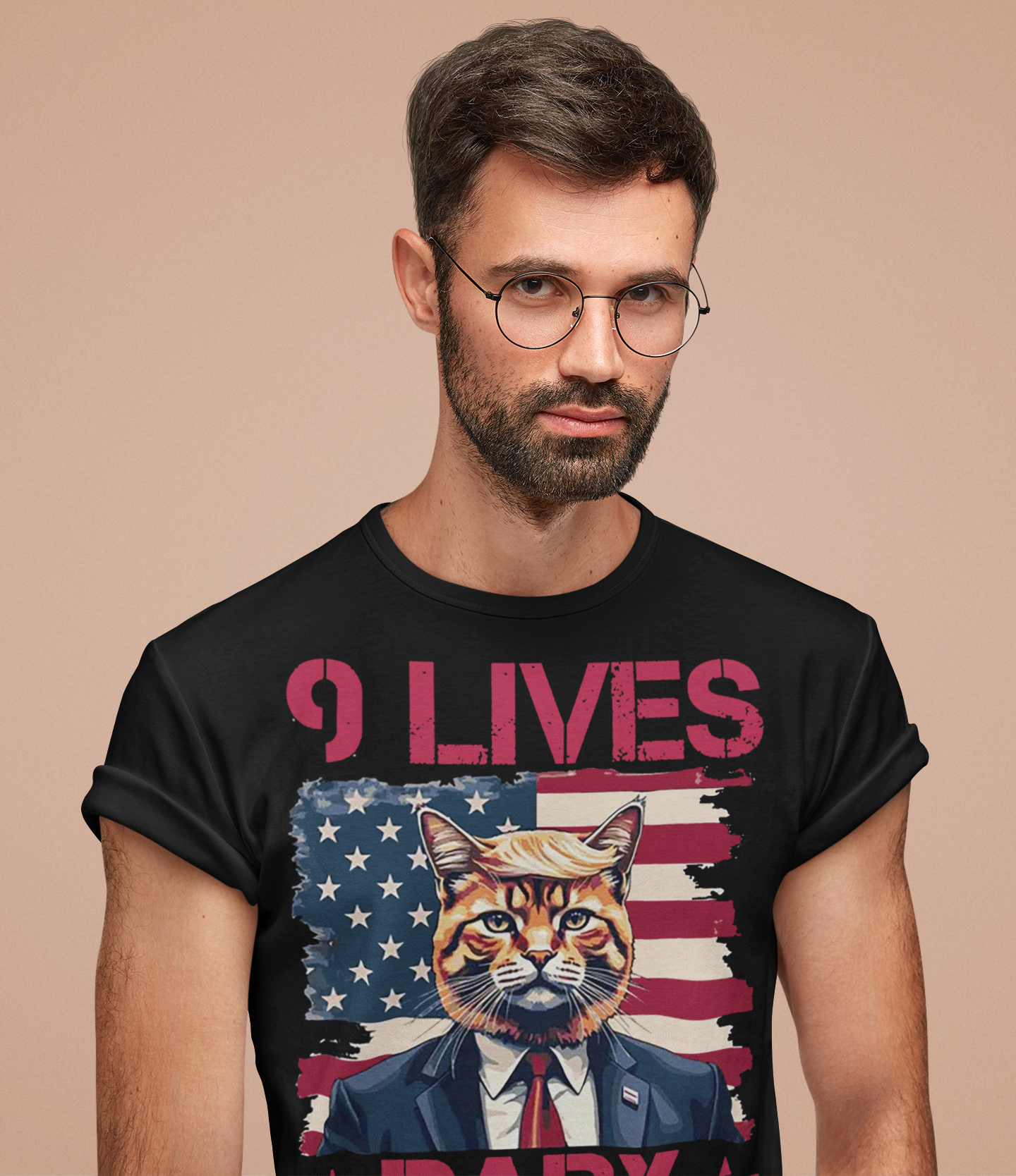 9 Lives Baby Red Ltrs