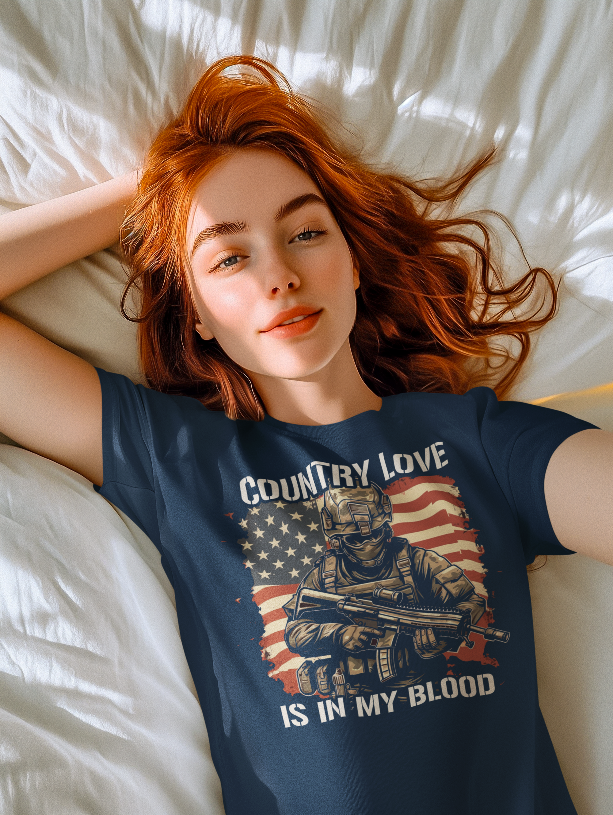 Country Love Is In My Blood Classic Country Style Shirt