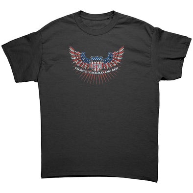 Don't Tread On Me 1776 On American Flag Eagle
