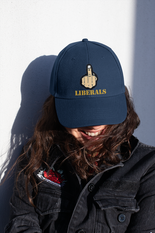Fuck Liberals Foam Mesh-Back Trucker Cap