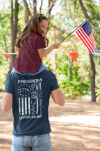 1776 Freedom Over Fear We The People Graphic T Shirt