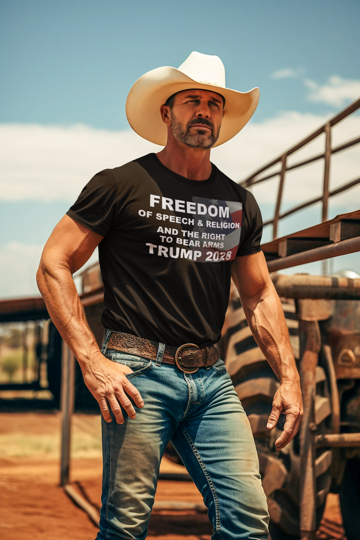 Freedom Of Speech & Religion And The Right To Bear Arms Trump 2028