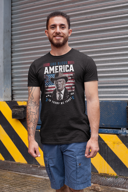 God Bless America In Trump We Trust