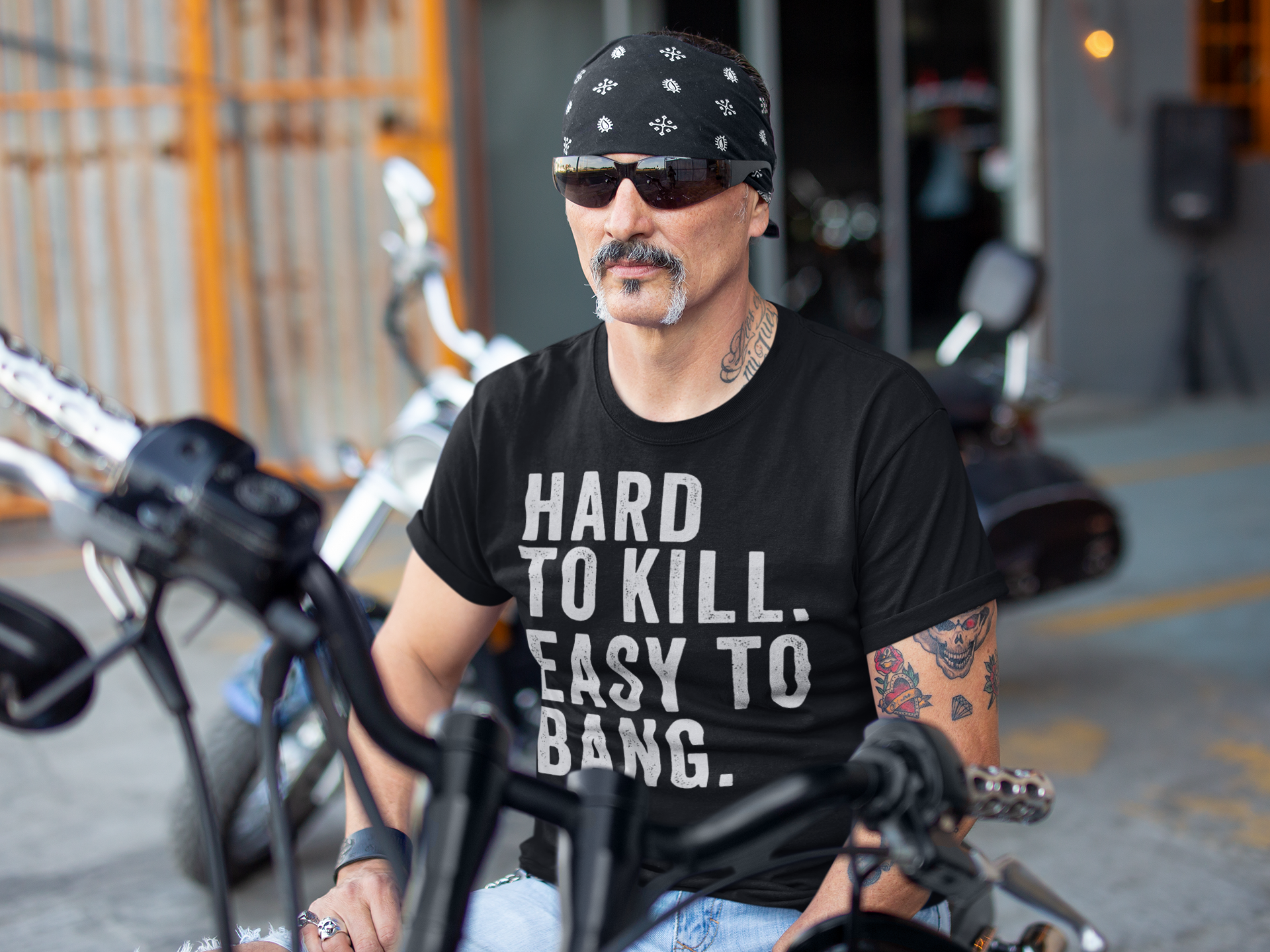 Hard To Kill Strong Mind Strong Body Gym Shirt