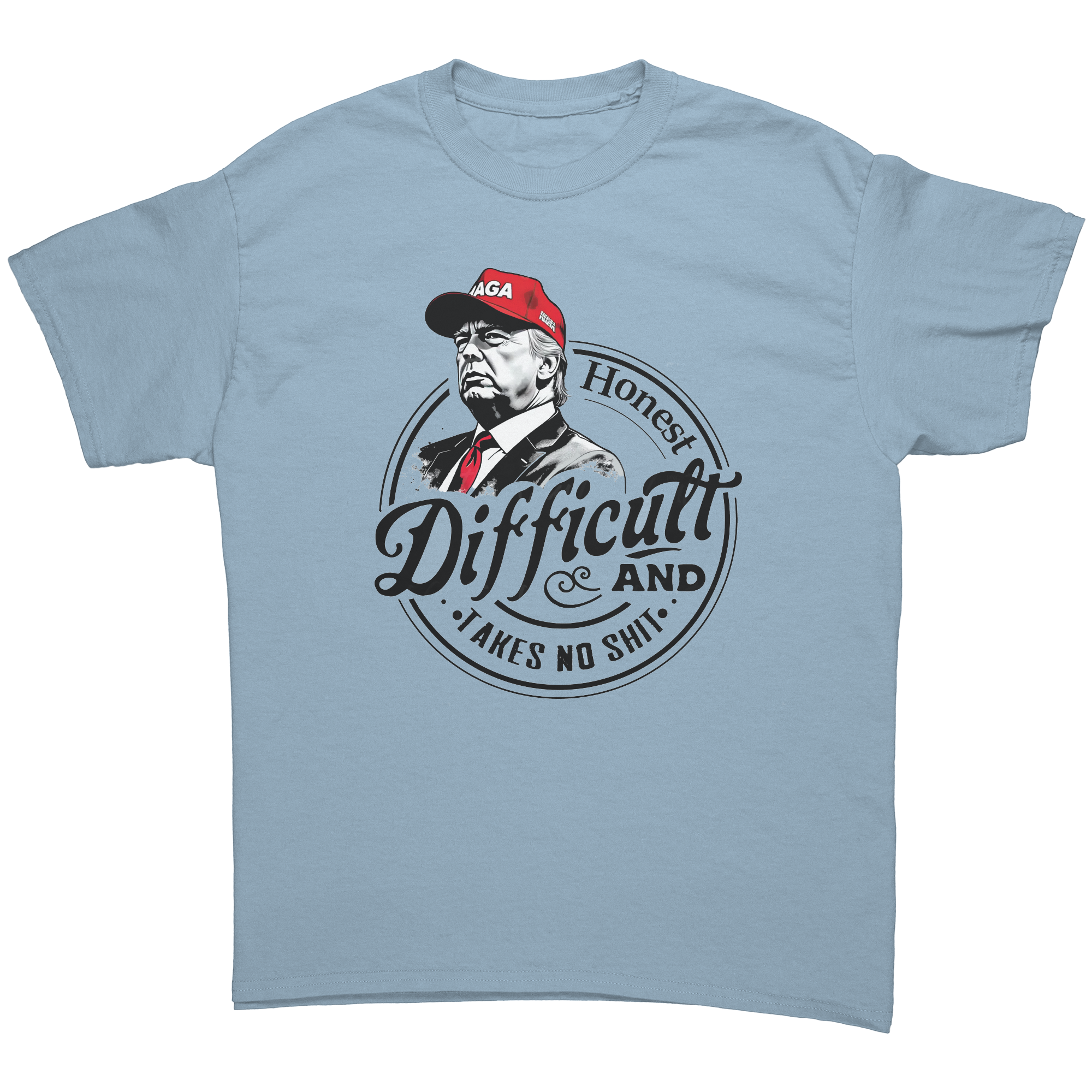 True Tough Takes No Shit Design graphic tee featuring a bold design and patriotic theme.