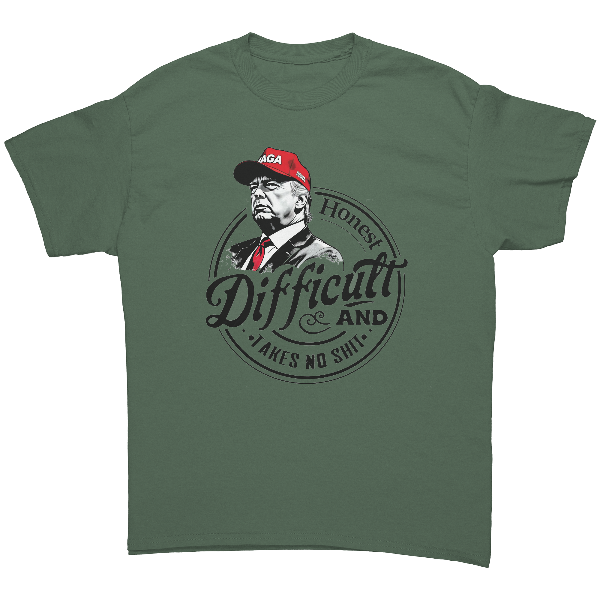 True Tough Takes No Shit Design graphic tee featuring a bold statement and patriotic theme.