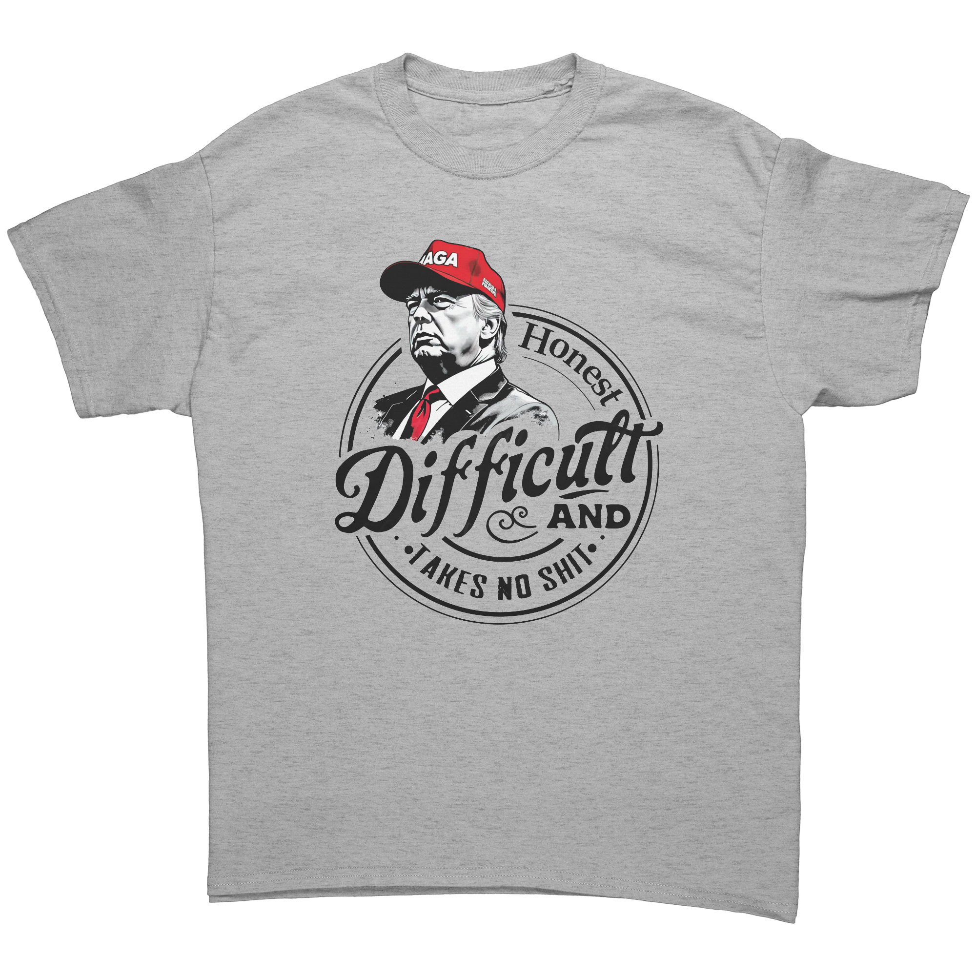True Tough Takes No Shit Design graphic tee with bold print and patriotic theme.