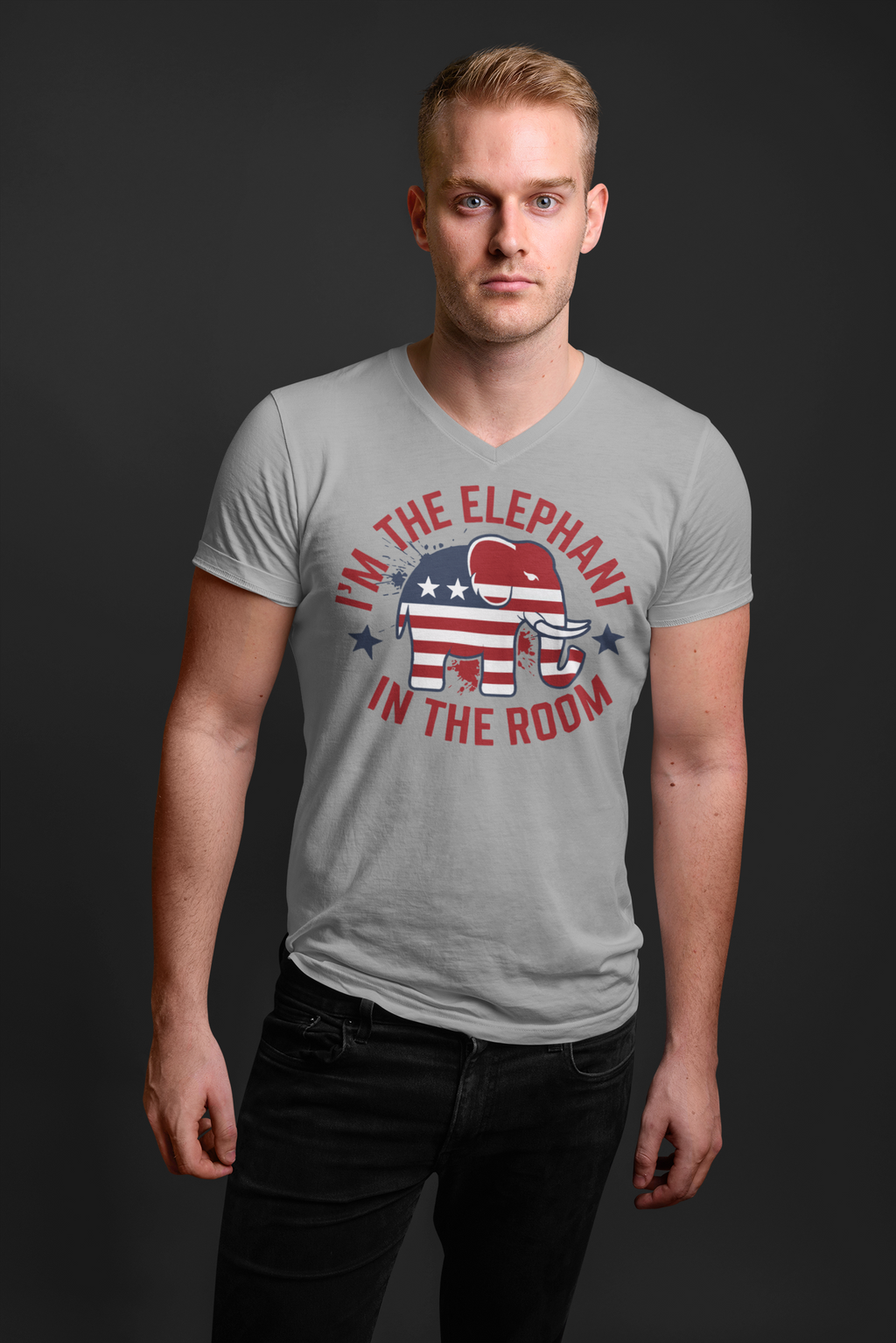 Im The Elephant In The Room Bold Graphic Tee Design