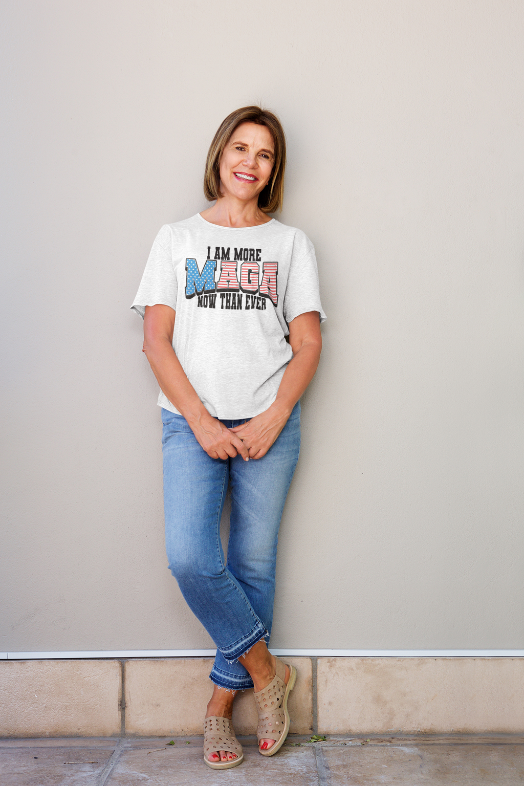 More MAGA Now Than Ever Bold Political Statement Tee
