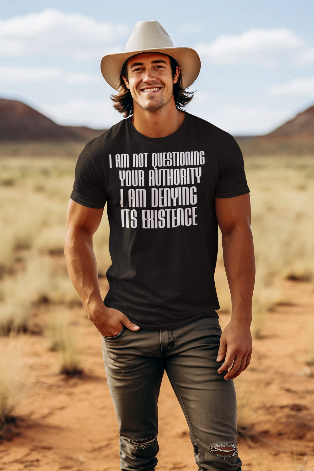 I'm Not Questioning Your Authority. I Am Denying Its Existence