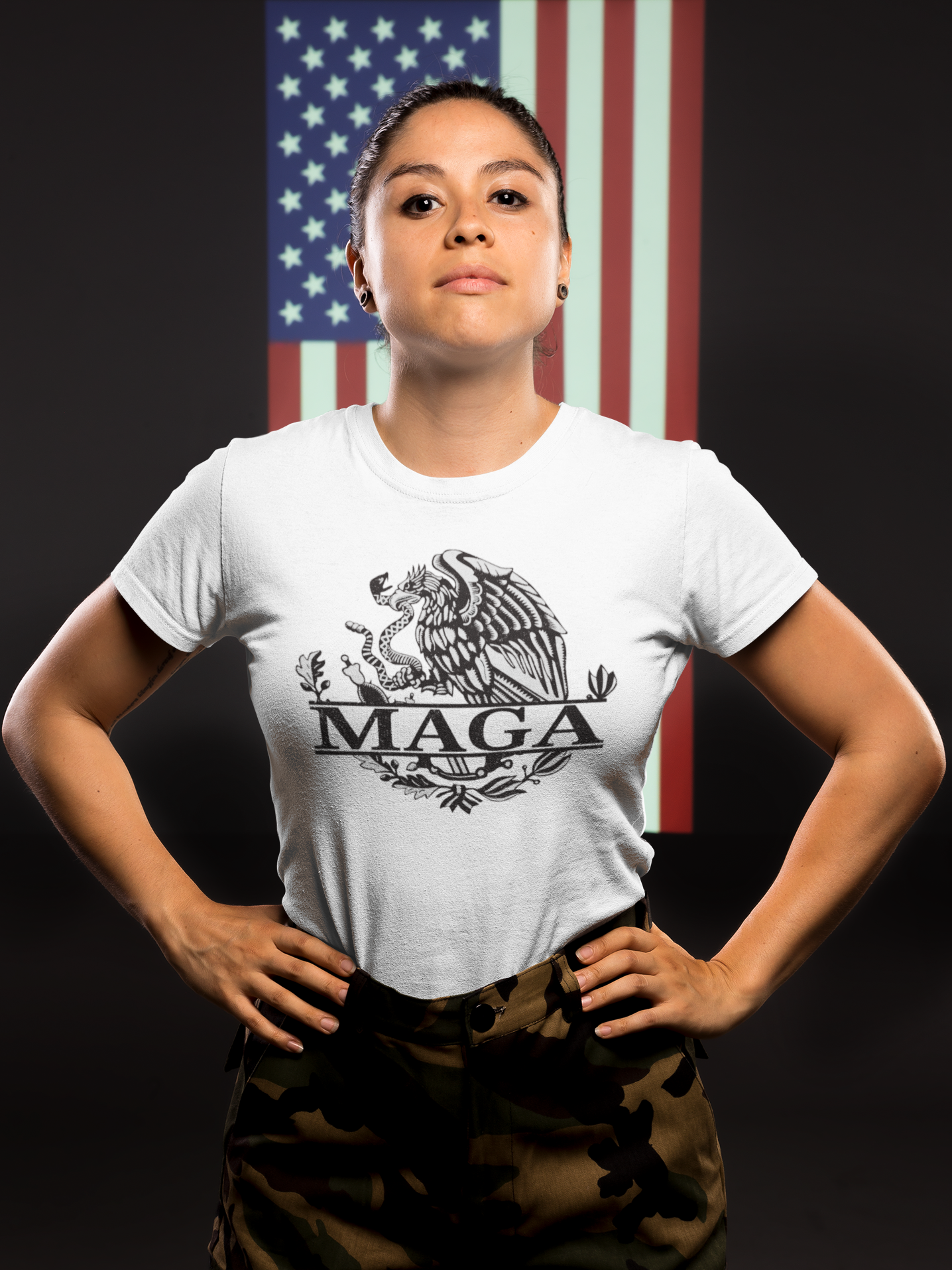 MAGA With Eagle And Snake