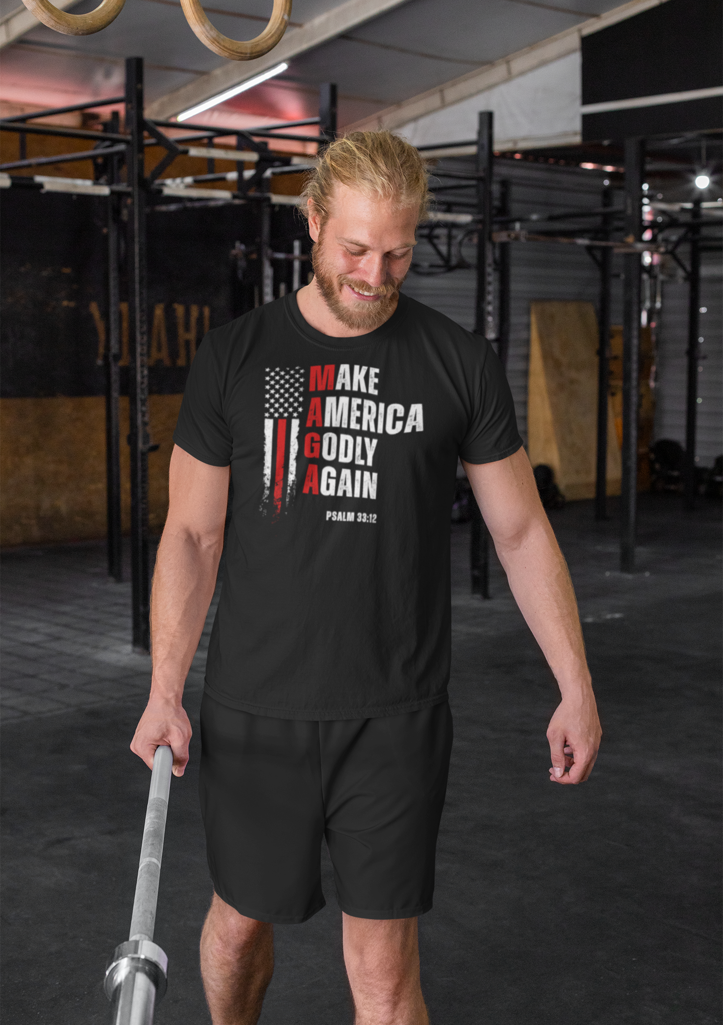 Make America Godly Again MAGA Christian Graphic Shirt