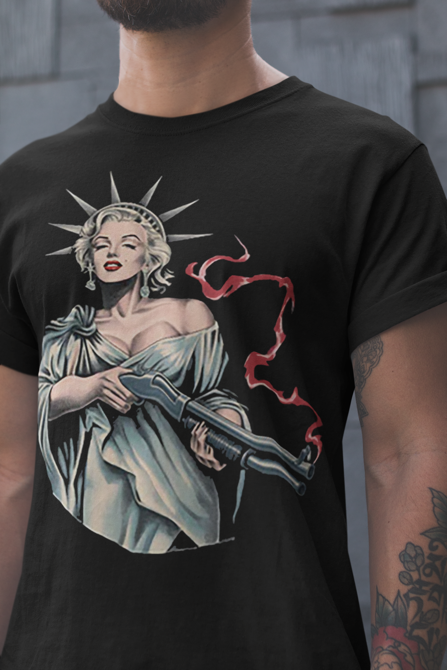 Marilyn As Statue Of Liberty