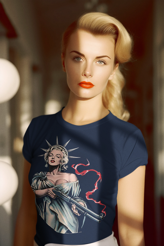 Marilyn As Statue Of Liberty
