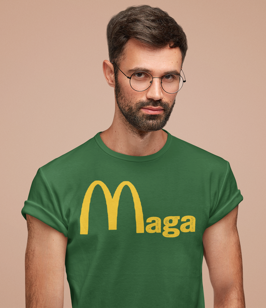 McMAGA Funny Political Parody Graphic T Shirt