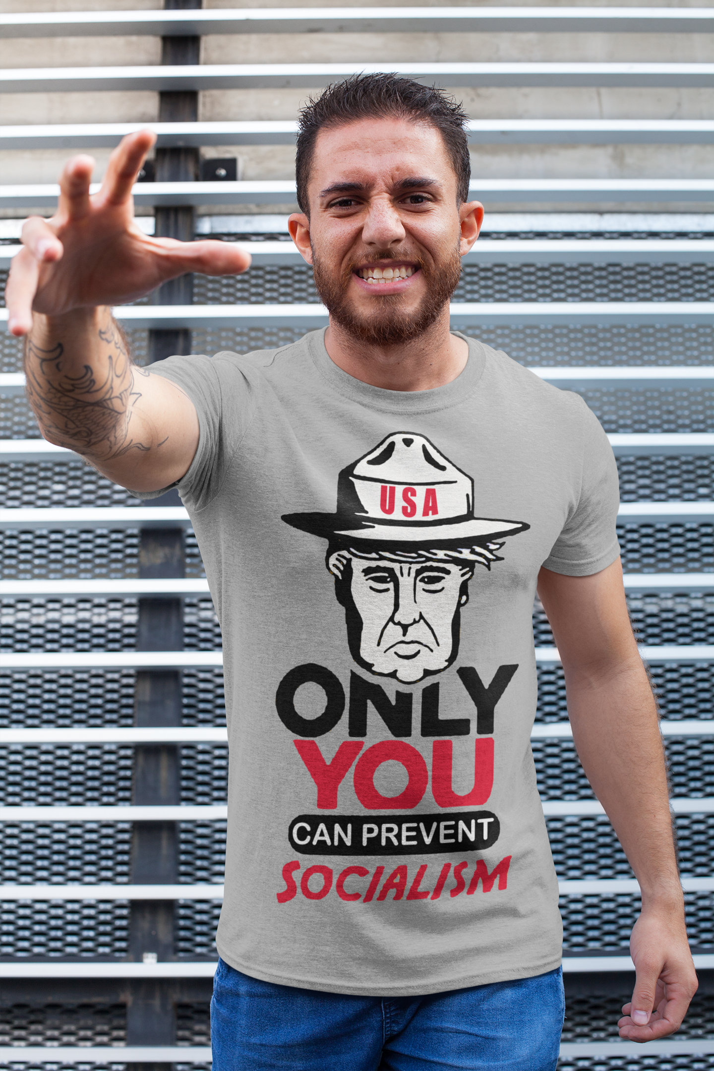 Only You Can Prevent Socialism - Trump As Park Ranger