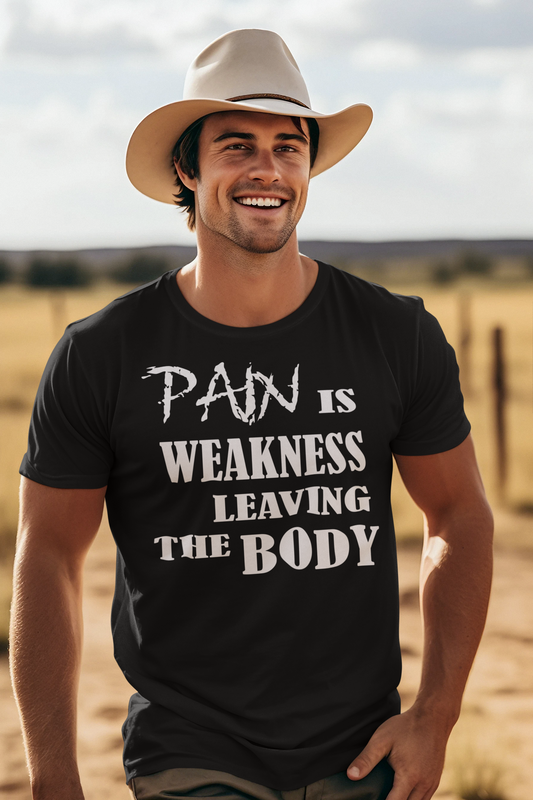 Pain Is Weakness Leaving The Body Wht Ltrs
