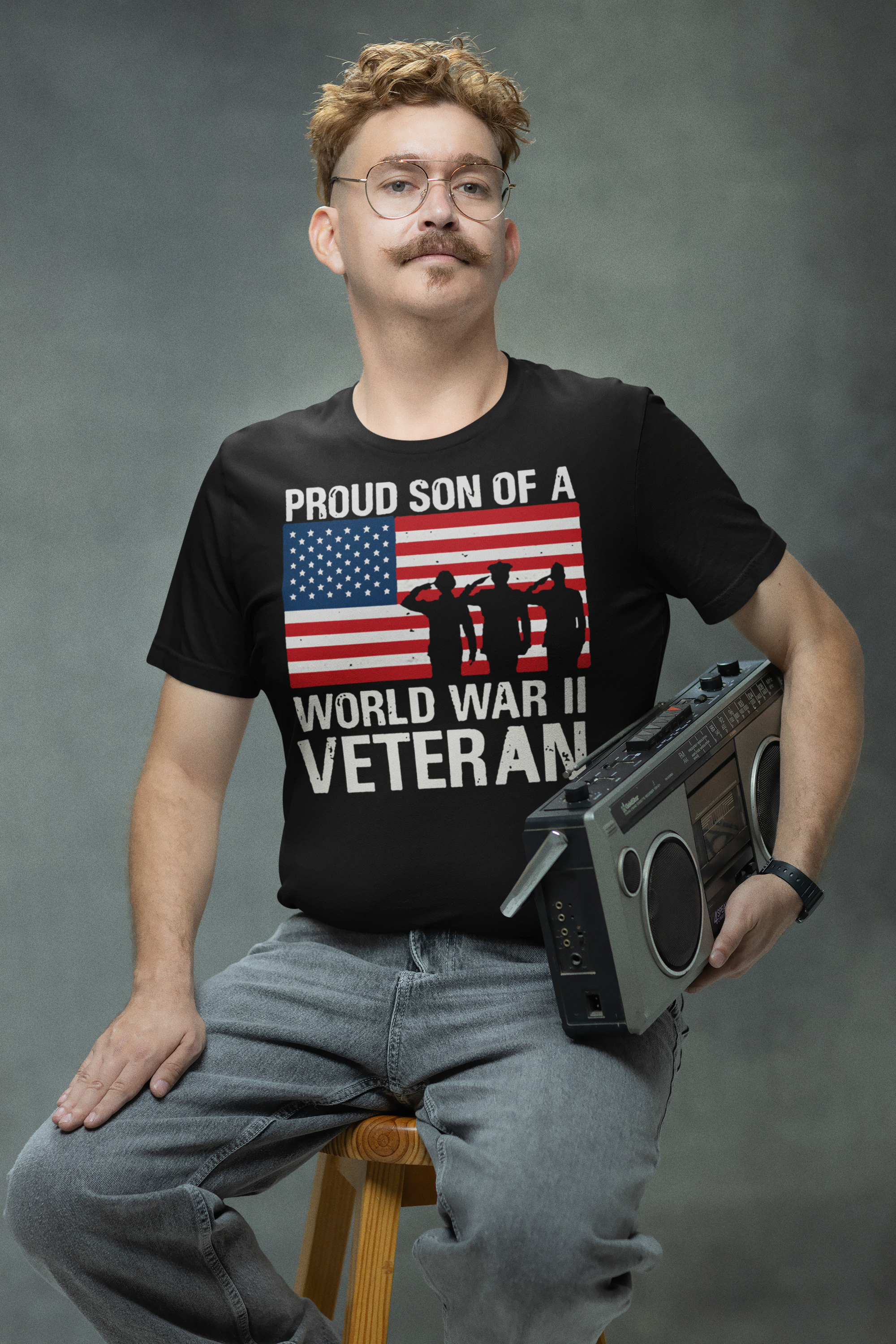 Proud Son Of A WWII Veteran Honor Service Shirt