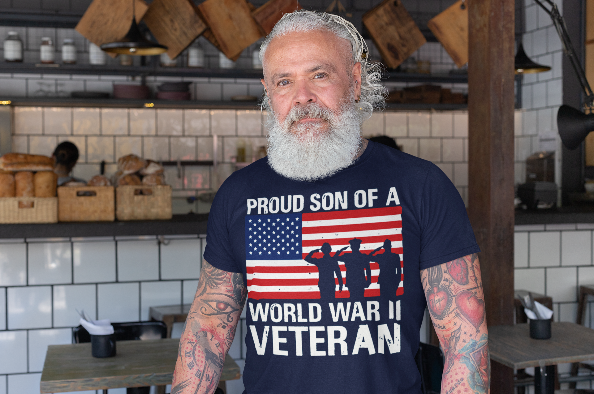 Proud Son Of A WWII Veteran Honor Service Shirt