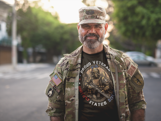 Proud Veteran Of The United States Soldier