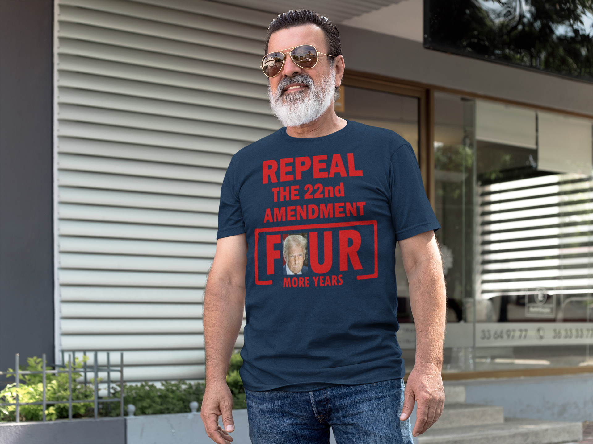 Repeal The 22nd Amendment Four More Years Red Ltrs
