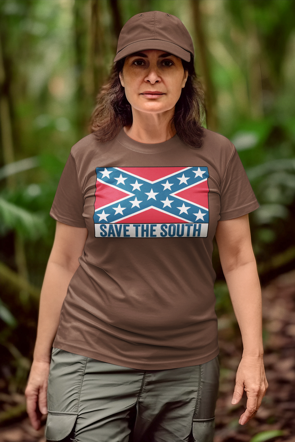 Save The South On Rebel Flag