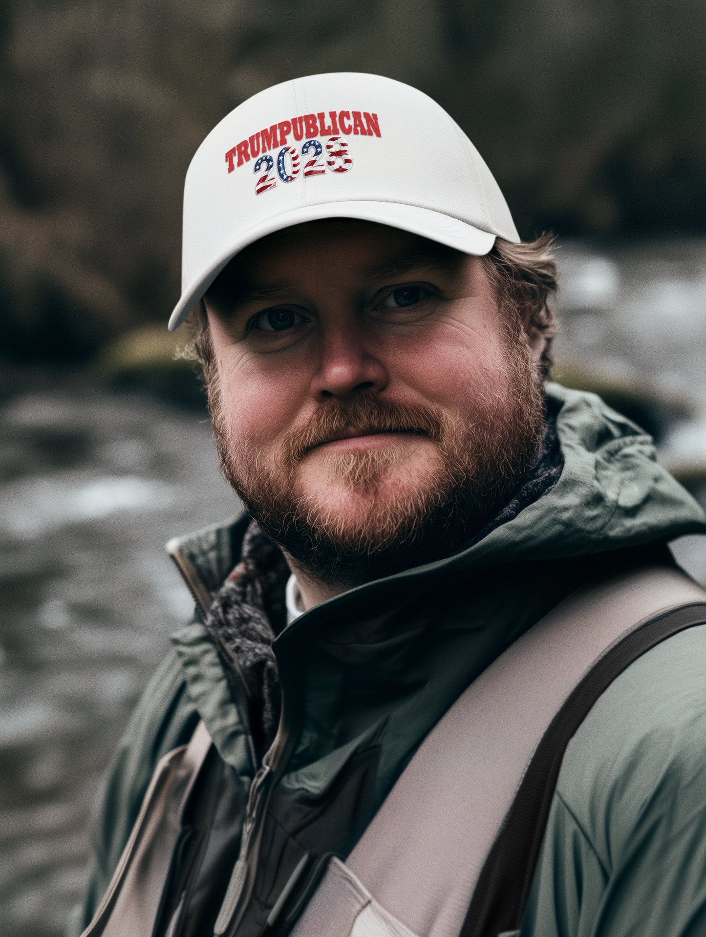 Trumpubican 2028 Foam Mesh-Back Trucker Cap