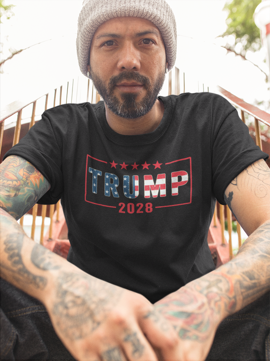 Trump 2028 In Stars And Stripes