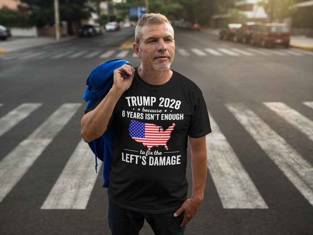 Trump 2028 Keep America Strong Political Statement Shirt