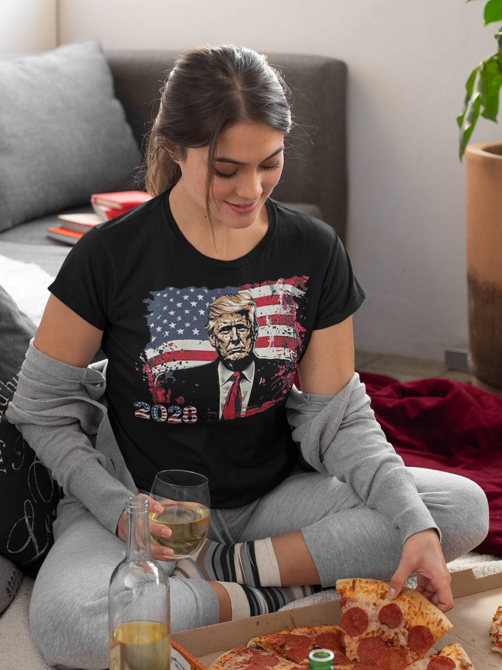 Trump 2028 In Stars And Stripes
