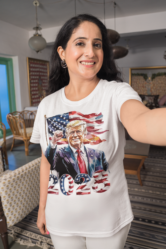 Trump 2028 With Raised Fist