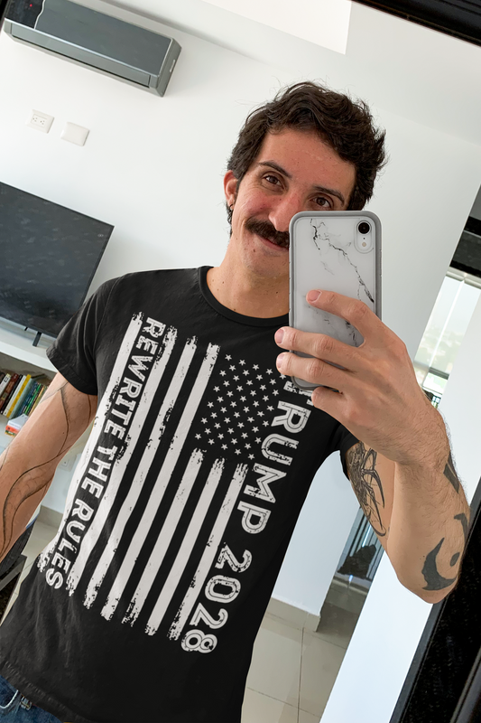 Trump 2028 Rewrite The Rules On Vertical American Flag