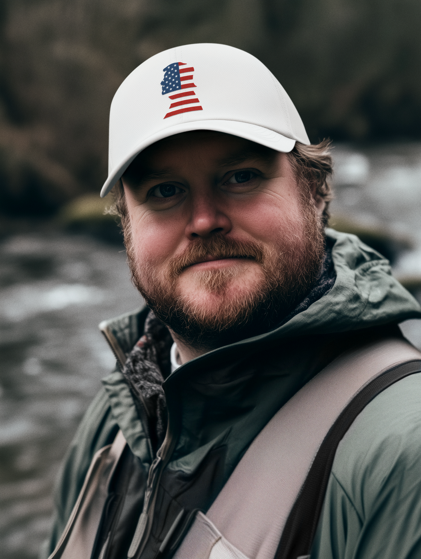 Trump As American Flag