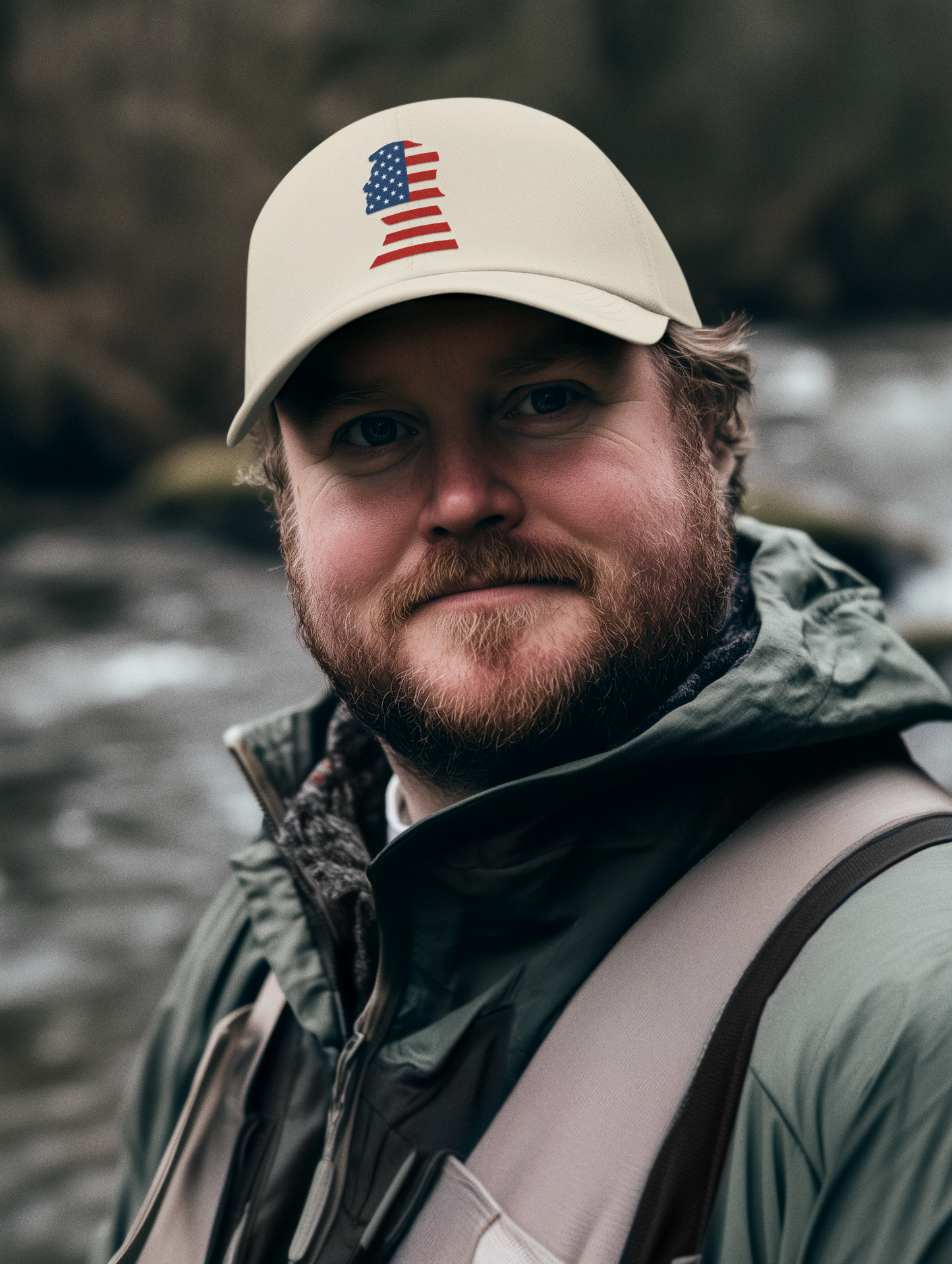 Trump As American Flag